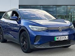 Blue dusk metallic Used 2022 VW ID.4 Pure SUV | £15,391 (Fair price)