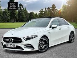 White Used 2020 Mercedes A35 AMG Premium Plus Sedan | £26,995 (Fair price)