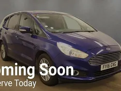 Blue Used 2016 Ford S-MAX Zetec MPV | £8,495 (Fair price)