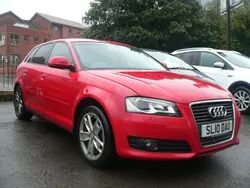 Red Used 2010 Audi A3 Sportback Sport Hatchback | £1,895 (Good price)