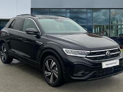 Deep black pearl New 2025 VW T-Roc R-line SUV | £32,390 (Fair price)