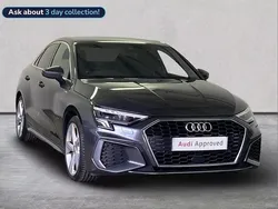 Grey Used 2021 Audi A3 Comfort Sedan | £20,807 (Fair price)