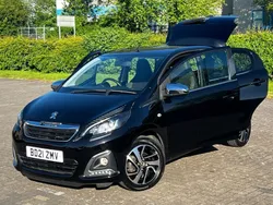 Black Used 2021 Peugeot 108 Collection Hatchback | £7,300 (Fair price)