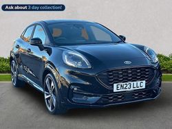 Black Used 2023 Ford Puma ST-Line X Hatchback | £16,799 (Fair price)