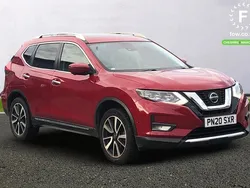 Red Used 2019 Nissan X-Trail Tekna SUV | £17,099 (Fair price)