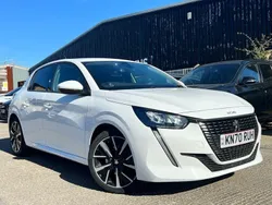White Used 2020 Peugeot 208 Allure Premium Hatchback | £9,600 (Fair price)