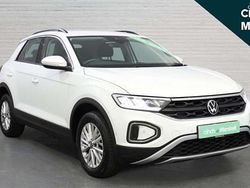 White Used 2023 VW T-Roc Life SUV | £19,086 (Fair price)