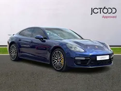 Blue Used 2021 Porsche Panamera Turbo S Sedan | £82,500