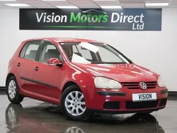 Red Used 2005 VW Golf IV SE Hatchback | £1,740 (Fair price)