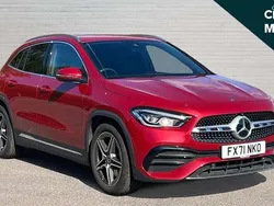 Red Used 2021 Mercedes GLA250 Executive SUV | £26,585 (Fair price)