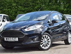 Black Used 2017 Ford Fiesta Titanium X Hatchback | £3,495 (Fair price)