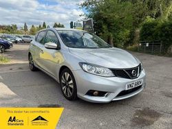 Silver Used 2015 Nissan Pulsar N-TEC Hatchback | £4,895 (Fair price)