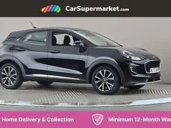 Black Used 2022 Ford Puma Titanium Hatchback | £16,476 (Good price)