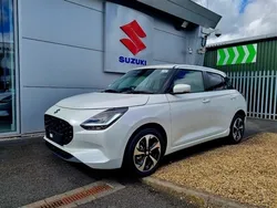 Pure white pearl metallic New 2024 Suzuki Swift Hatchback | £20,899