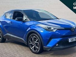Blue Used 2017 Toyota C-HR SUV | £15,057 (Fair price)
