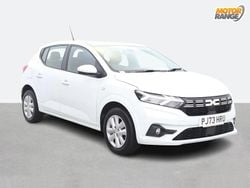 White Used 2023 Dacia Sandero Expression Hatchback | £12,795 (Fair price)