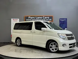 White Used 2023 Nissan Elgrand MPV | £9,999 (A bit pricey)