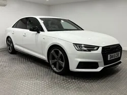 White Used 2018 Audi A4 Black Edition Sedan | £13,995 (A bit pricey)