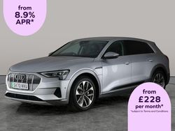 Silver Used 2020 Audi e-tron Advanced SUV | £15,638 (Good price)