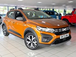 Desert orange Used 2023 Dacia Sandero Journey Hatchback | £14,289 (Fair price)