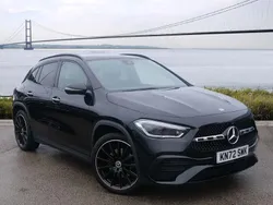 Cosmos black metallic Used 2022 Mercedes GLA220 AMG line SUV | £31,440 (Fair price)