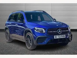 Galaxy blue Used 2023 Mercedes GLB200 AMG Line Premium Plus SUV | £32,595 (Fair price)