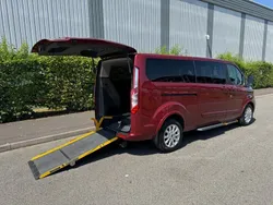 Red Used 2021 Ford Tourneo Custom Titanium MPV | £23,950 (Super price)