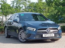 Blue Used 2021 Mercedes A180 Executive Sedan | £18,998 (Fair price)