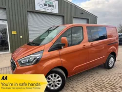 Orange Used 2020 Ford Transit Custom Limited Van | £22,990 (Fair price)