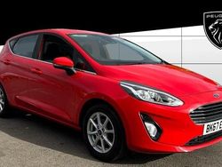 Red Used 2017 Ford Fiesta Zetec Hatchback | £6,870 (Fair price)