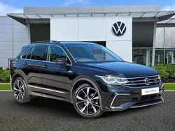 Black Used 2021 VW Tiguan R-line SUV | £26,991 (Fair price)