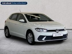 White Used 2022 VW Polo Life Hatchback | £14,520 (Fair price)