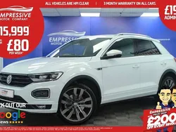 White Used 2019 VW T-Roc R-line SUV | £15,999 (A bit pricey)