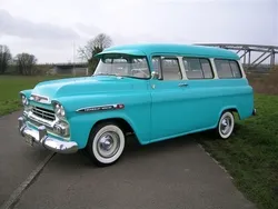 Blue white Used 1959 Chevrolet Suburban SUV | £34,995