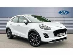 White Used 2020 Ford Puma Titanium SUV | £12,041 (Good price)
