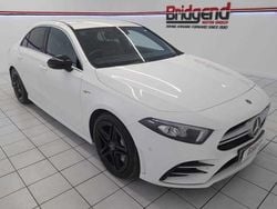 White Used 2019 Mercedes A35 AMG Executive Sedan | £21,799 (Fair price)