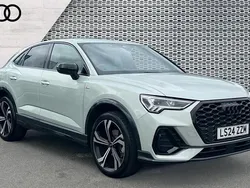 Dew silver New 2024 Audi Q3 Sportback Black Edition SUV | £39,270 (A bit pricey)