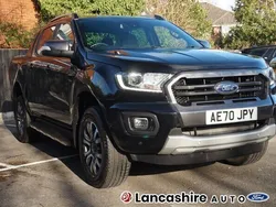 Black Used 2020 Ford Ranger Wildtrack Pickup | £18,500 (Fair price)