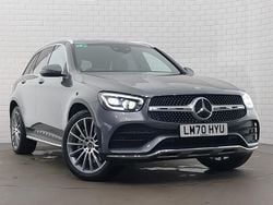 Grey Used 2020 Mercedes GLC220 AMG Line Premium SUV | £31,498 (Expensive)