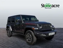 Grey New 2025 Jeep Wrangler Rubicon SUV | £56,000 (Fair price)