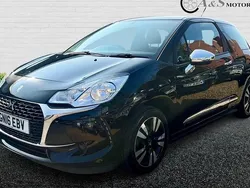 Black Used 2016 DS Automobiles DS3 Chic Hatchback | £5,450 (Fair price)