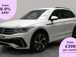 White Used 2022 VW Tiguan R-line SUV | £26,461 (Fair price)