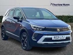 Blue Used 2021 Vauxhall Crossland Elite SUV | £12,140 (Fair price)