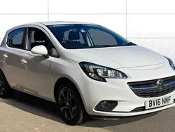 White Used 2016 Vauxhall Corsa Hatchback | £7,534 (Fair price)