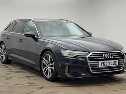 Blue Used 2023 Audi A6 S-Line Estate | £32,000 (Fair price)
