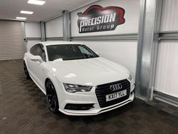 White Used 2017 Audi A7 Sportback Black Edition Hatchback | £17,995 (Fair price)