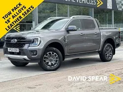 Carbonized grey (metallic paint) Used 2023 Ford Ranger Wildtrack Pickup | £28,490 (Fair price)