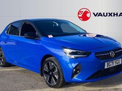 Blue Used 2021 Vauxhall Corsa-e Elite Hatchback | £10,795 (Fair price)
