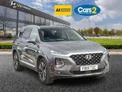 Grey Used 2019 Hyundai Santa Fe Premium SE SUV | £22,490 (Fair price)