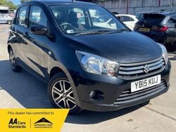 Black Used 2015 Suzuki Celerio SZ4 Hatchback | £4,395 (Fair price)